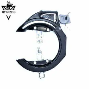 Hysenss Portable Hardware Anti-theft Steel Pipe Lock High Safety and Durable Mountain Bike Closed Bicycle Lock Tool Accessories