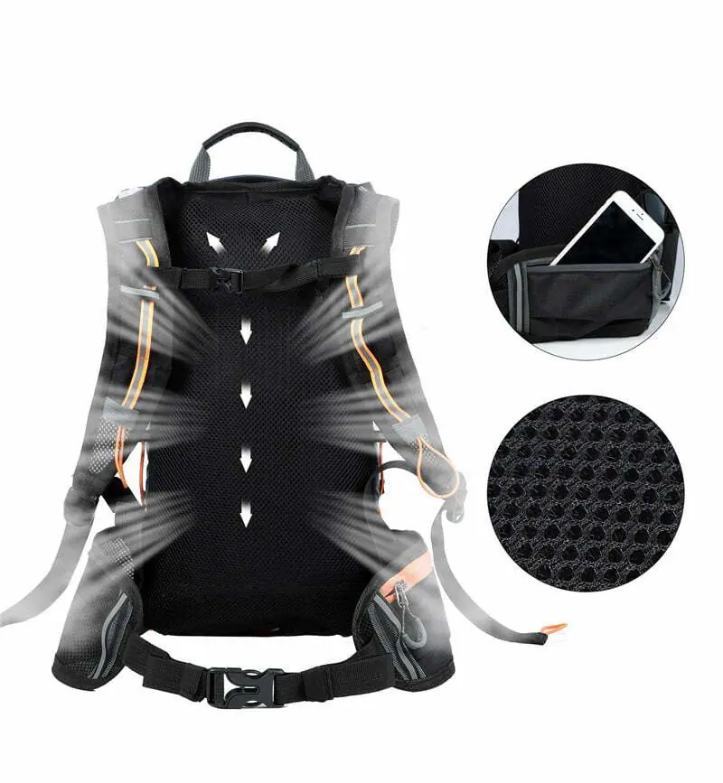 WEST BIKING Bicycle Bike Bags 10L Portable Waterproof Road Cycling Water Bag Outdoor Sport Climbing Pouch Hydration Backpack