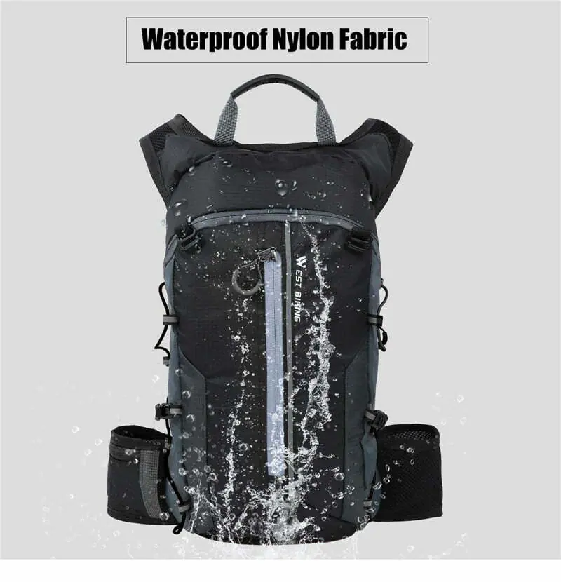 WEST BIKING Bicycle Bike Bags 10L Portable Waterproof Road Cycling Water Bag Outdoor Sport Climbing Pouch Hydration Backpack