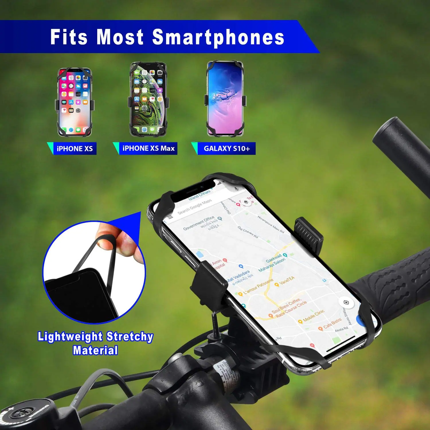 Untoom Bike Phone Holder Universal Cell Phone Bicycle Motorcycle MTB Handlebar Mount Cradle for iPhone X Xs Max 8 7 Plus Samsung Untoom Bike Phone Holder Universal Cell Phone Bicycle Motorcycle MTB Handlebar Mount Cradle for iPhone X Xs Max 8 7 Plus Samsung