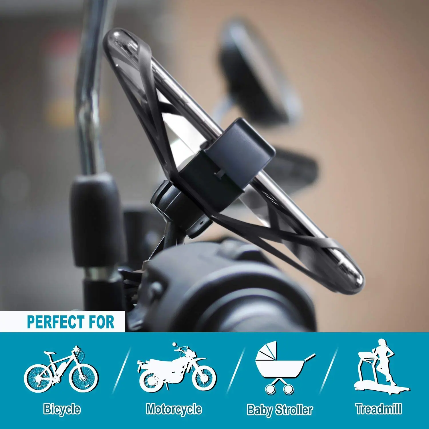 Untoom Bike Phone Holder Universal Cell Phone Bicycle Motorcycle MTB Handlebar Mount Cradle for iPhone X Xs Max 8 7 Plus Samsung Untoom Bike Phone Holder Universal Cell Phone Bicycle Motorcycle MTB Handlebar Mount Cradle for iPhone X Xs Max 8 7 Plus Samsung