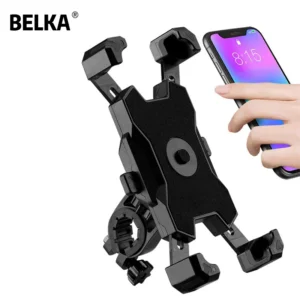 BELKA 2021 Universal Bike Phone Holder Motorcycle Bicycle Phone Holder Handlebar Stand Mount Bracket For iPhone Samsung