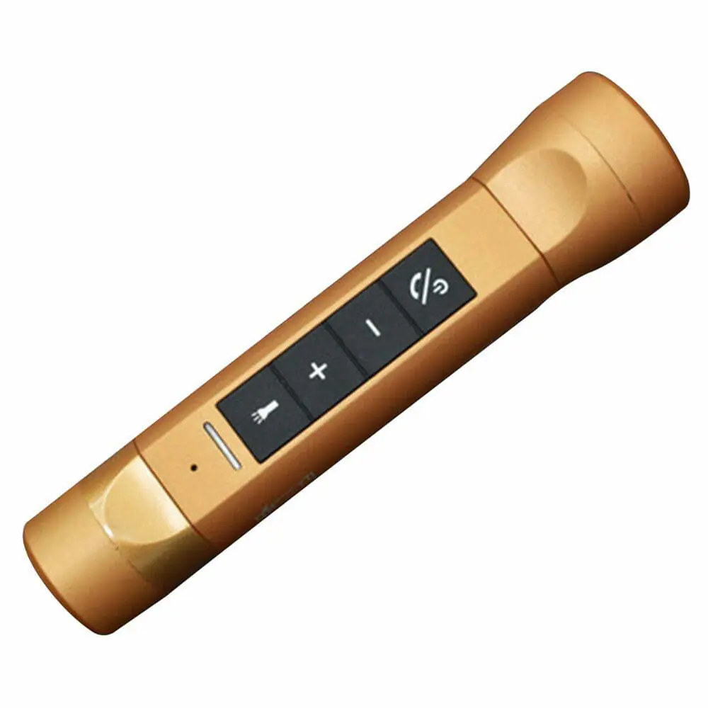 5 in 1 Bicycle Speaker Outdoor Sport Power Bank Flashlight Mp3 Player Bluetooth Stereo Subwoofer Handsfree phone for Bike