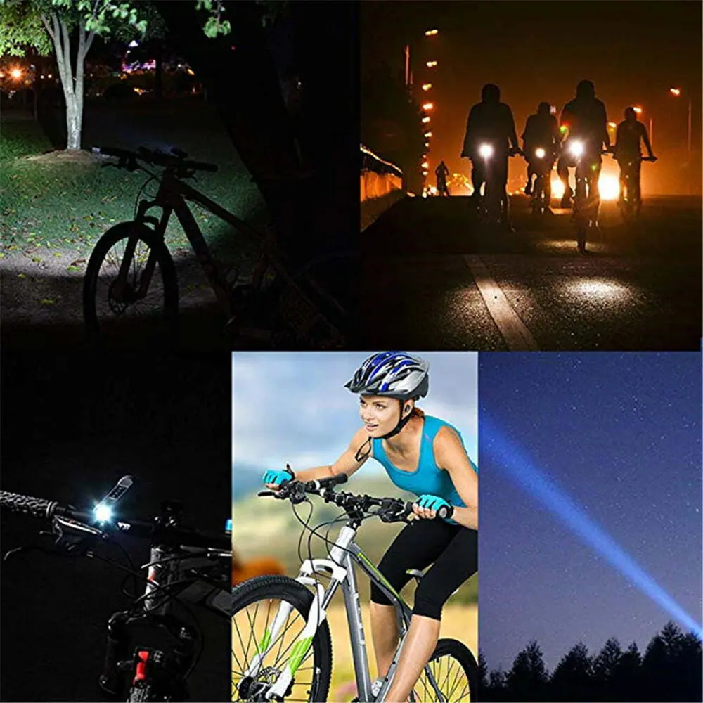 5 in 1 Bicycle Speaker Outdoor Sport Power Bank Flashlight Mp3 Player Bluetooth Stereo Subwoofer Handsfree phone for Bike