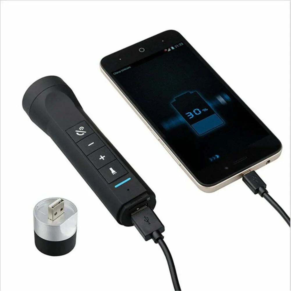 5 in 1 Bicycle Speaker Outdoor Sport Power Bank Flashlight Mp3 Player Bluetooth Stereo Subwoofer Handsfree phone for Bike