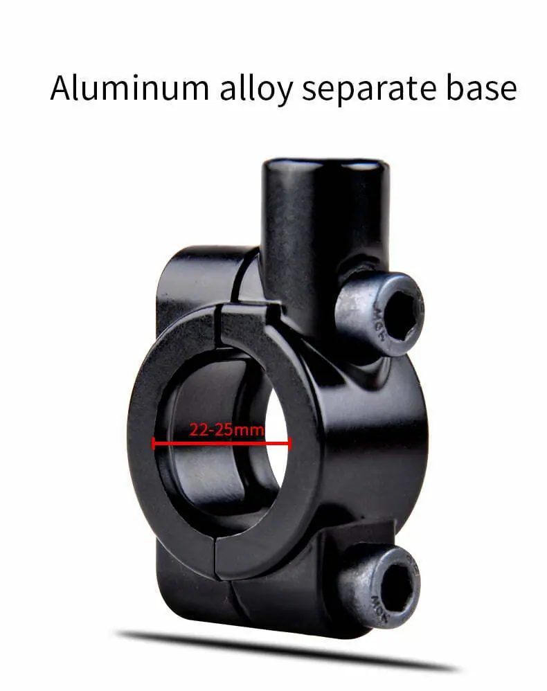 EasyDo Bicycle Handlebar Rear View Mirror Bike Cycling Wide Range Back Sight Reflector Adjustable Left Scooter E Bike Mirror EasyDo Bicycle Handlebar Rear View Mirror Bike Cycling Wide Range Back Sight Reflector Adjustable Left Scooter E Bike Mirror