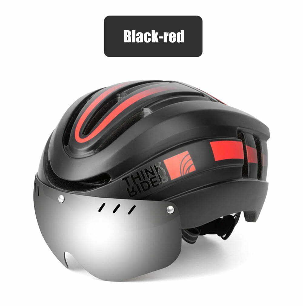 PROMEND Bicycle Helmet LED Light Rechargeable Intergrally-molded Cycling Helmet Mountain Road Bike Helmet Sport Safe Hat For Man