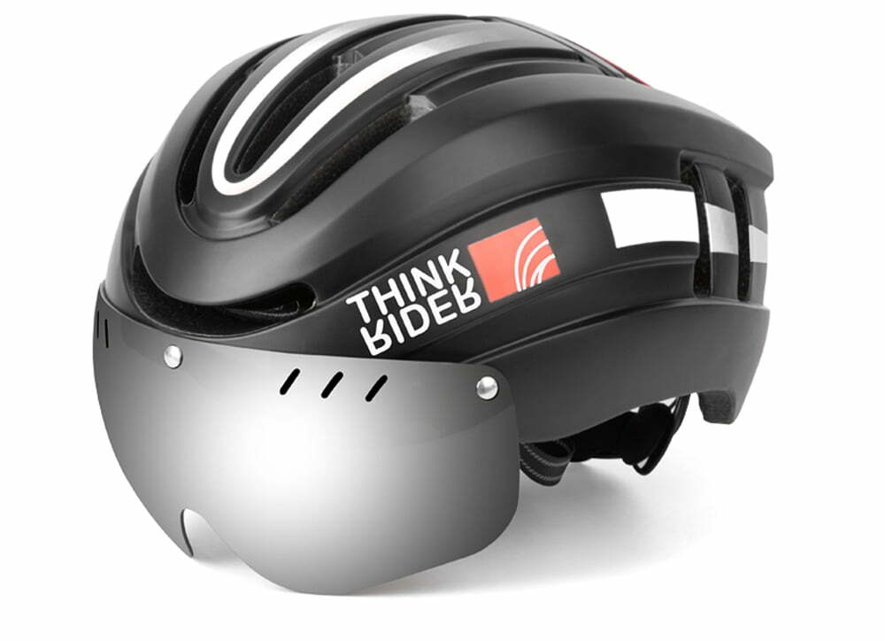 PROMEND Bicycle Helmet LED Light Rechargeable Intergrally-molded Cycling Helmet Mountain Road Bike Helmet Sport Safe Hat For Man