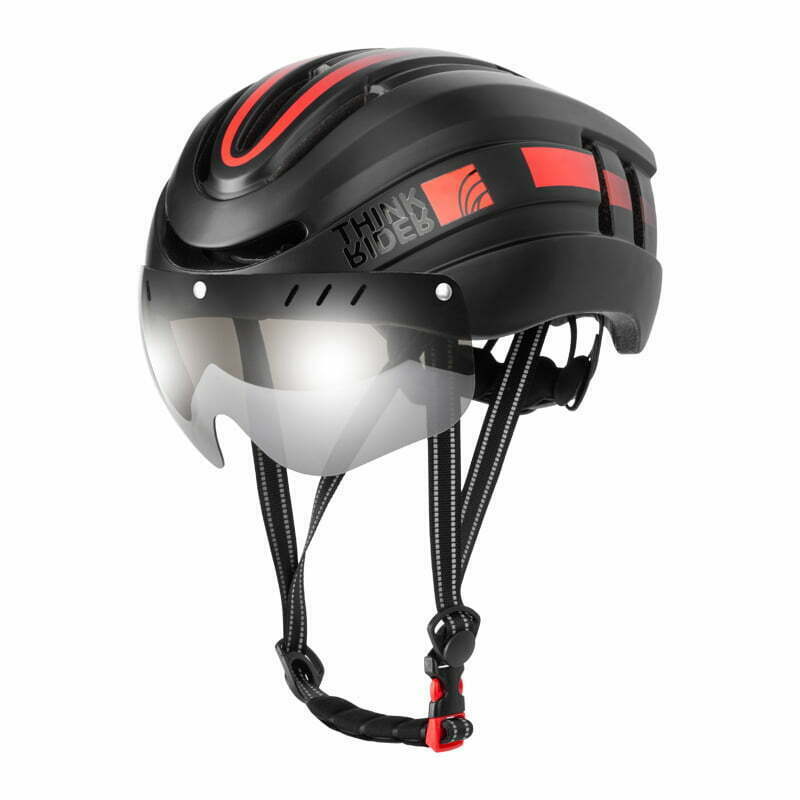 PROMEND Bicycle Helmet LED Light Rechargeable Intergrally-molded Cycling Helmet Mountain Road Bike Helmet Sport Safe Hat For Man
