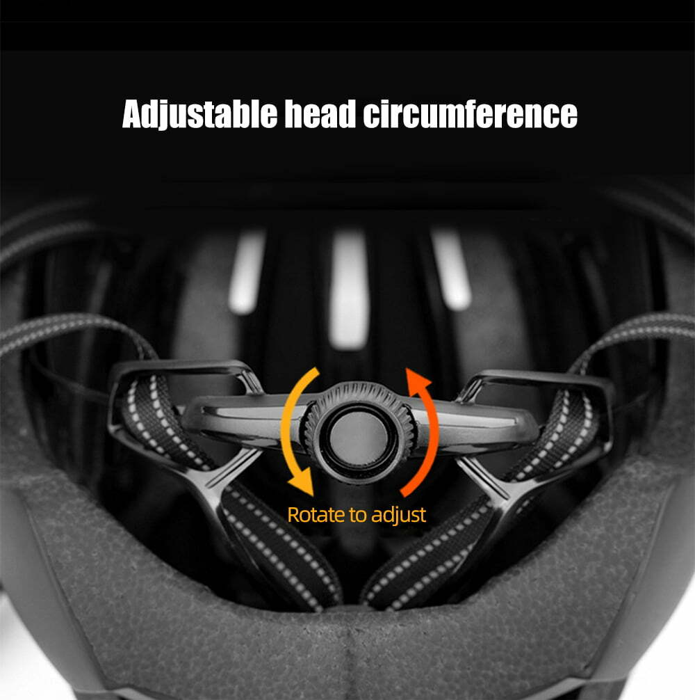 PROMEND Bicycle Helmet LED Light Rechargeable Intergrally-molded Cycling Helmet Mountain Road Bike Helmet Sport Safe Hat For Man