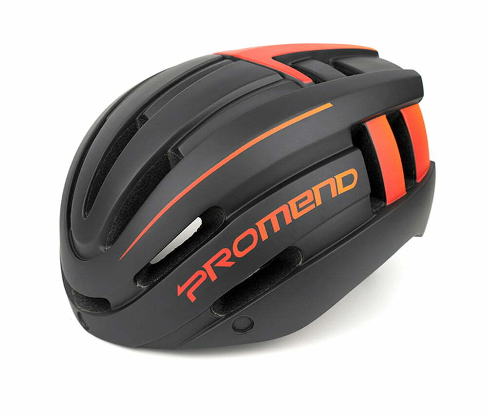 PROMEND Bicycle Helmet LED Light Rechargeable Intergrally-molded Cycling Helmet Mountain Road Bike Helmet Sport Safe Hat For Man