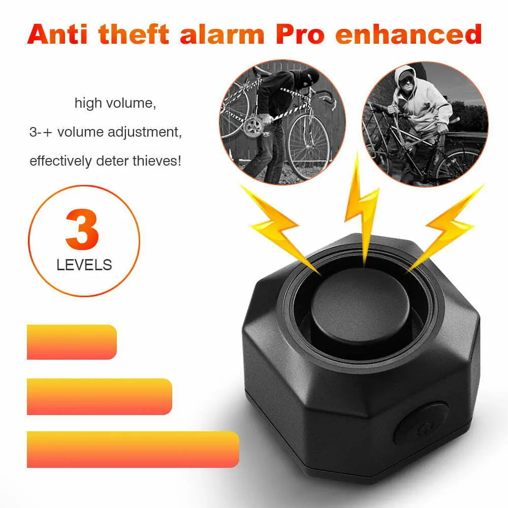 Elecpow Wireless Waterproof Bike Vibration Alarm USB Charging Remote Control Motorcycle Electric Bicycle Security Burglar Alarm Elecpow Wireless Waterproof Bike Vibration Alarm USB Charging Remote Control Motorcycle Electric Bicycle Security Burglar Alarm