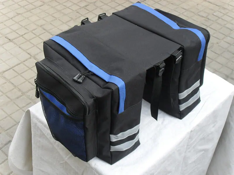 Cycling Double Side Rear Rack Bike 2 In 1 Camo Trunk Bag Mountain Road Bicycle Tail Seat Pannier Pack Luggage Carrier Bike Bag