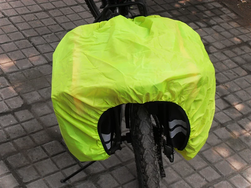 Cycling Double Side Rear Rack Bike 2 In 1 Camo Trunk Bag Mountain Road Bicycle Tail Seat Pannier Pack Luggage Carrier Bike Bag