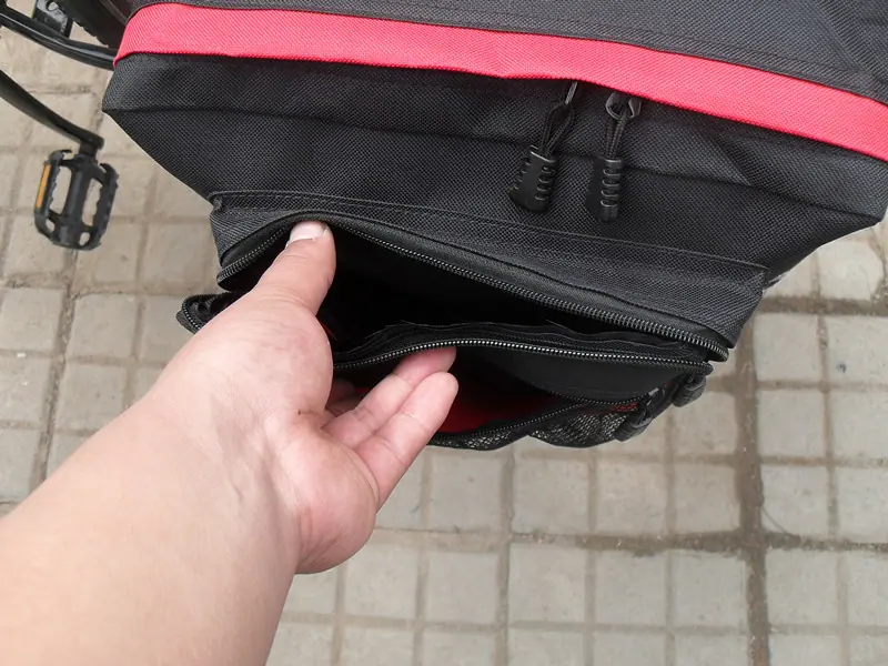 Cycling Double Side Rear Rack Bike 2 In 1 Camo Trunk Bag Mountain Road Bicycle Tail Seat Pannier Pack Luggage Carrier Bike Bag