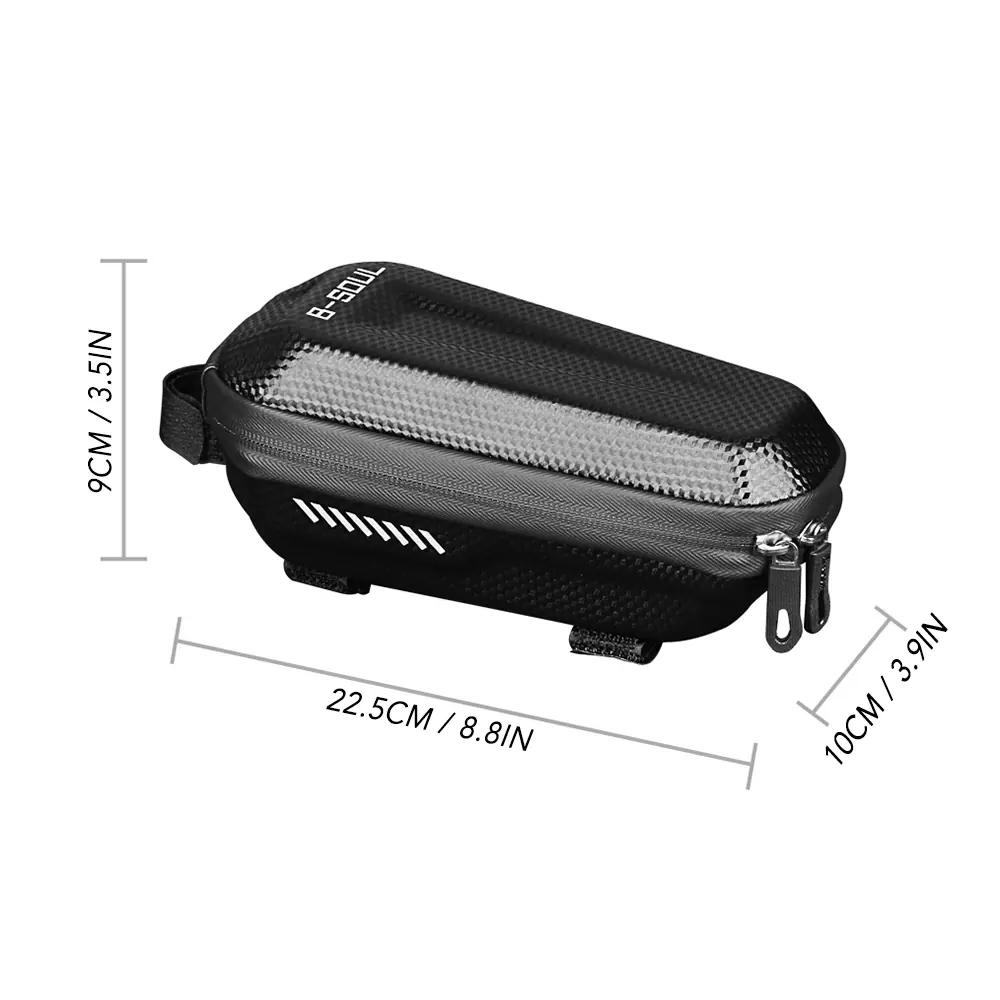Bike Trunk Bag 7L Bicycle Bag Water Resistant Bike Rack Bag with Waterproof Rain Cover bycicle bag