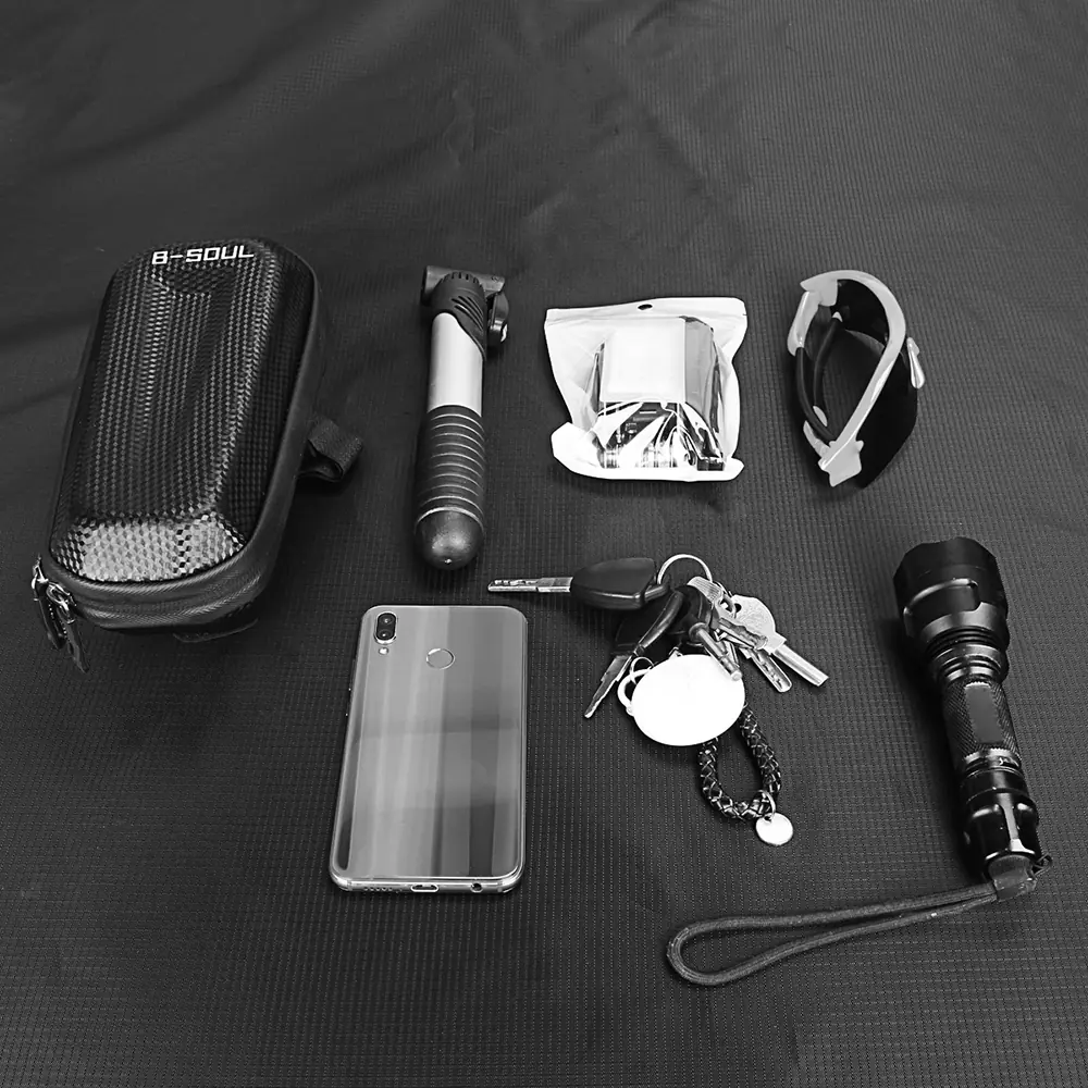 Bike Trunk Bag 7L Bicycle Bag Water Resistant Bike Rack Bag with Waterproof Rain Cover bycicle bag