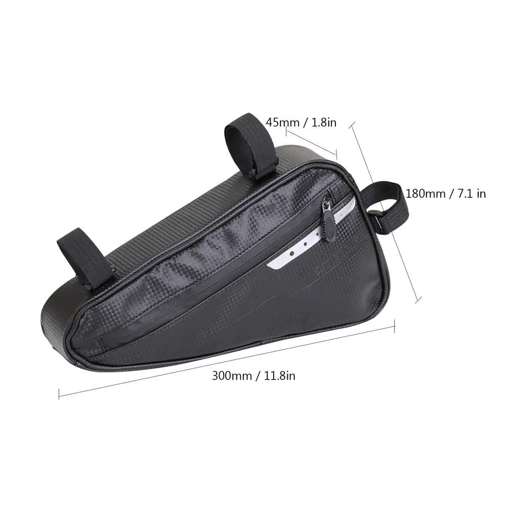 Bike Trunk Bag 7L Bicycle Bag Water Resistant Bike Rack Bag with Waterproof Rain Cover bycicle bag
