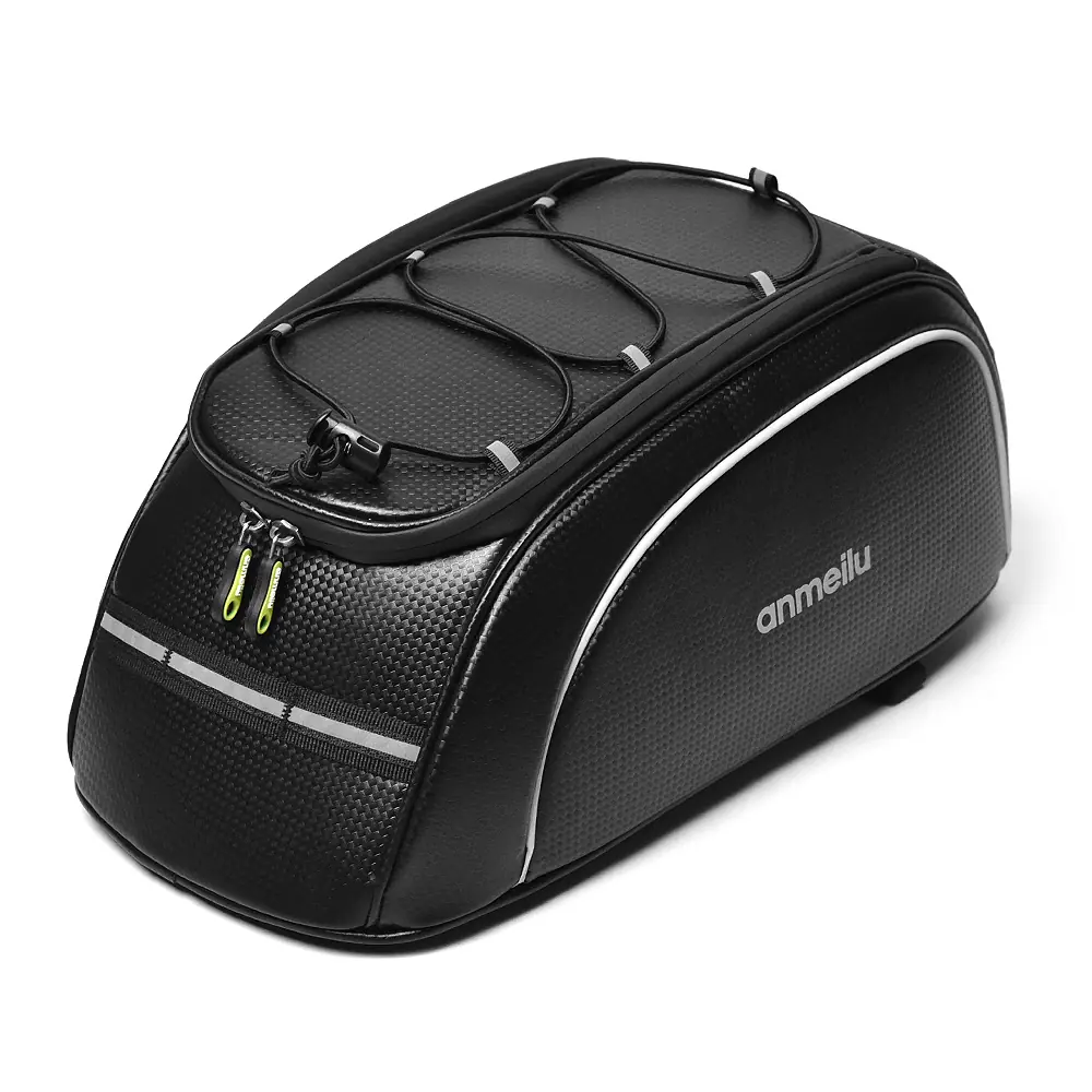 Bike Trunk Bag 7L Bicycle Bag Water Resistant Bike Rack Bag with Waterproof Rain Cover bycicle bag