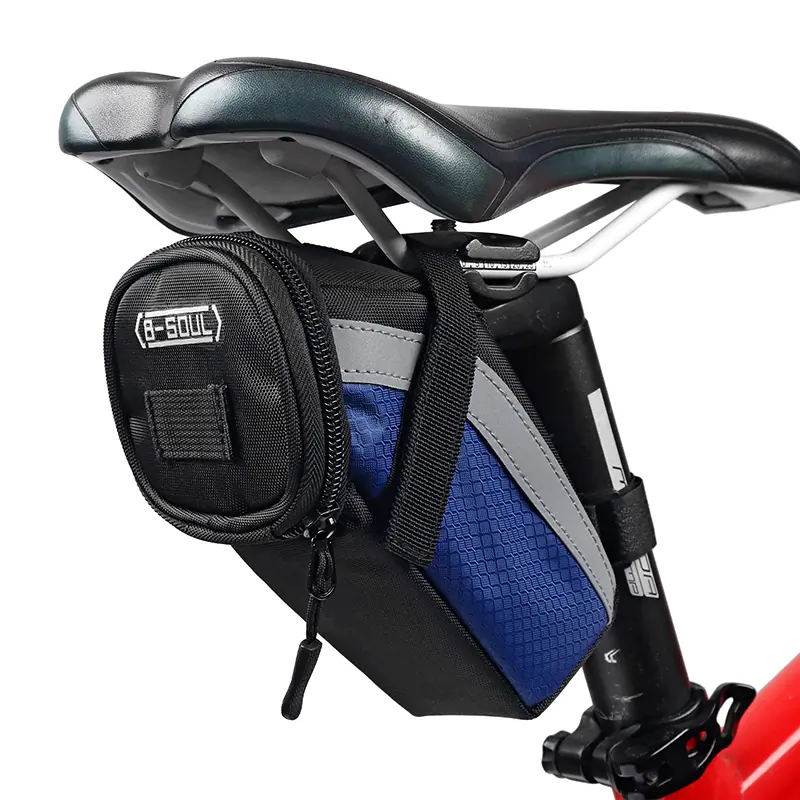 Nylon Bicycle Bag Bike Storage Saddle Bag Cycling Seat Tail Rear Pouch Bag Saddle Bolsa Bicicleta accessories