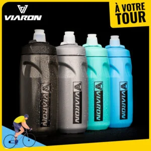 VIARON-MTB Cycling Water Bottle Leak/Dust Proof Portable Bicycle Cup Mountain Bike Sports Bottle